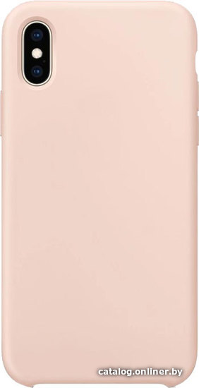 

Чехол для телефона Case Liquid для Apple iPhone X (розовый песок)