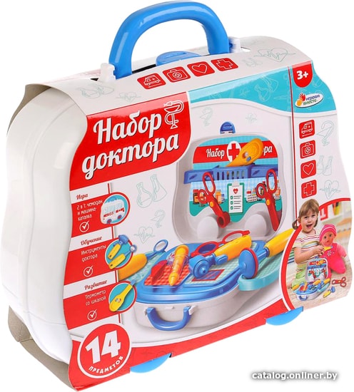 

Игровой набор доктора терапевта Играем вместе Пилюлькин B1697430-R1