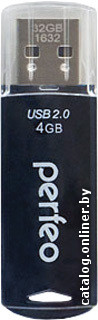 

USB Flash Perfeo C06 4GB (черный) [PF-C06B004]