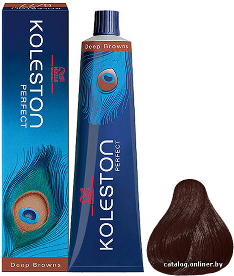 

Крем-краска для волос Wella Professionals Koleston Perfect 4/77 коричневый (коричневый интенсивный)