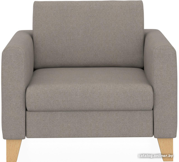 

Интерьерное кресло Euroforma Берген BERK Kardif/Woolen 11 (серый)