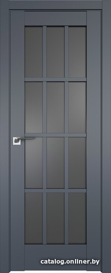 

Межкомнатная дверь ProfilDoors 102U 60x200 (антрацит/стекло графит)