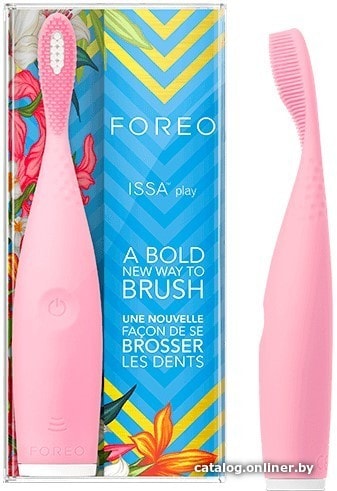 

Электрическая зубная щетка Foreo ISSA play (розовый)