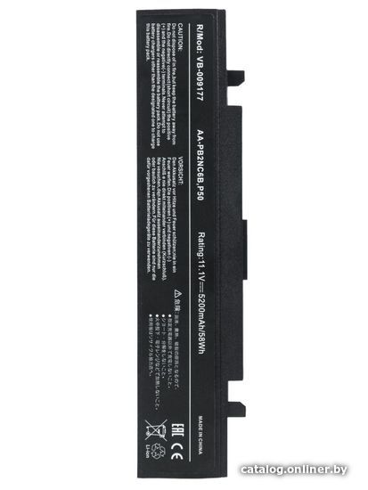 

Аккумуляторы для ноутбуков RageX Samsung P50 P60 R45 R40 X60 X65 (AA-PB4NC6B) 5200мАч, черный