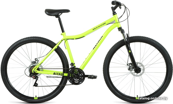 

Велосипед Altair MTB HT 29 2.0 disc р.17 2021 (ярко-зеленый)