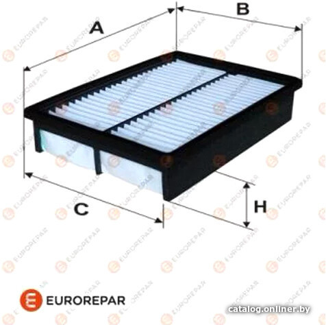 

Воздушный фильтр Eurorepar 1613722080