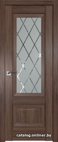 

Межкомнатная дверь ProfilDoors 2.90XN 80x200 (салинас темный/стекло матовое ромб)