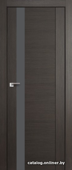 

Межкомнатная дверь ProfilDoors 62X 80x200 (грей мелинга/серебряный лак)