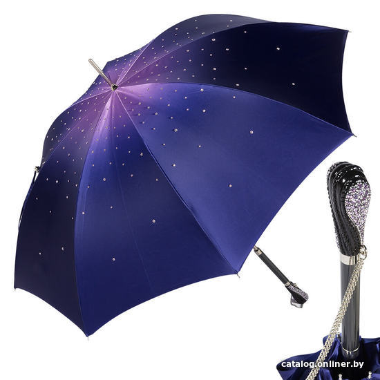 

Зонт-трость Pasotti Swarovski Viola