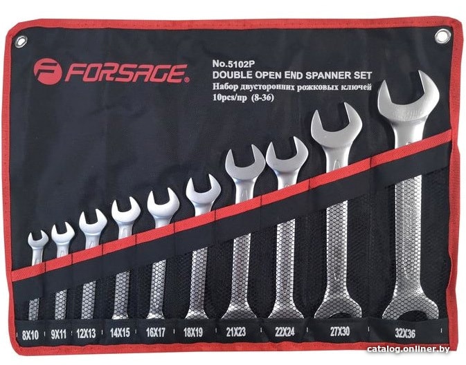 

Набор ключей FORSAGE F-5102P (10 предметов)