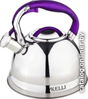 

Чайник со свистком KELLI KL-4502 (фиолетовый)