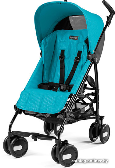 

Коляска прогулочная «трость» Peg Perego Pliko Mini 2017 (bloom scuba)