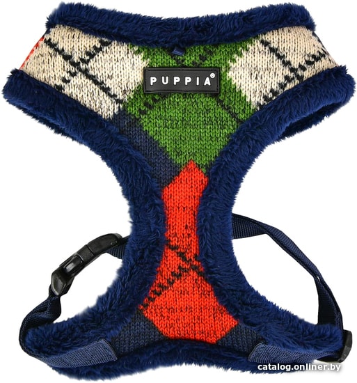 

Шлея Puppia Jolly PATD-HA1765-NY-M (синий)