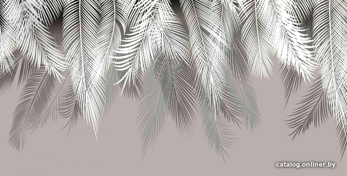 

Фотообои Citydecor Пальмовые листья с защитным покрытием 500x254