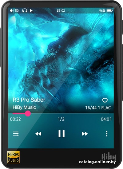

Hi-Fi плеер HiBy R3 Pro Saber (черный)