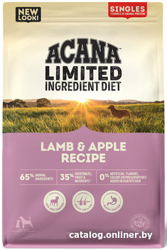 

Сухой корм для собак Acana Lamb & Apple Recipe (6 кг)