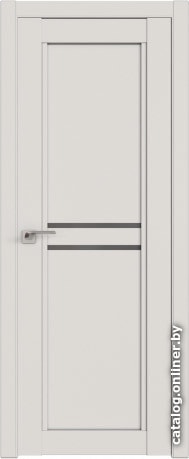 

Межкомнатная дверь ProfilDoors 2.75U 90x200 (дарквайт, стекло графит)