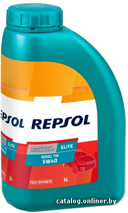 

Моторное масло Repsol 50501 TDI 5W-40 1л