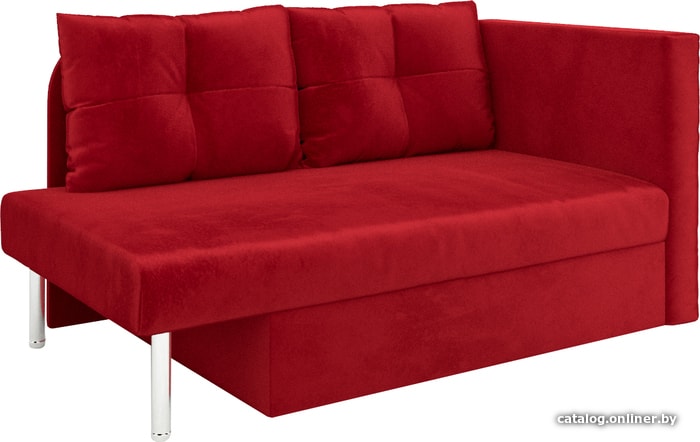 

Тахта Мебель-АРС Алиса (бархат, красный star velvet 3 dark red)