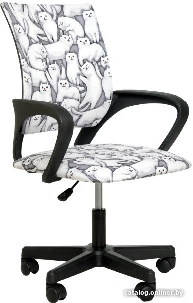 

Компьютерное кресло King Style 695 LT Black (рисунок Kotofey)