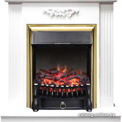 

Каминокомплект Smolcom Lumsden STD-ASP с RealFlame Fobos-S Lux BR (белый дуб)