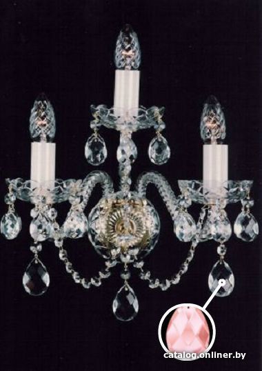 

Бра ArtGlass Mirka Iii. Full Lead Rozalin