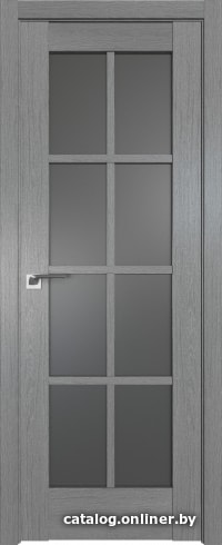 

Межкомнатная дверь ProfilDoors 101XN 70x200 (грувд серый, стекло графит)