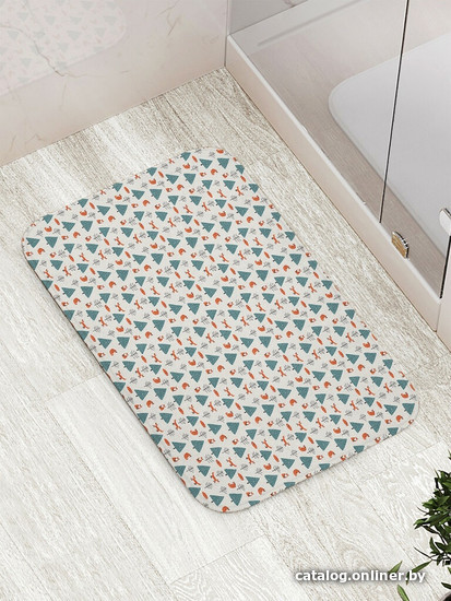 

Коврик для ванной JoyArty Лисицы в лесу bath_78640