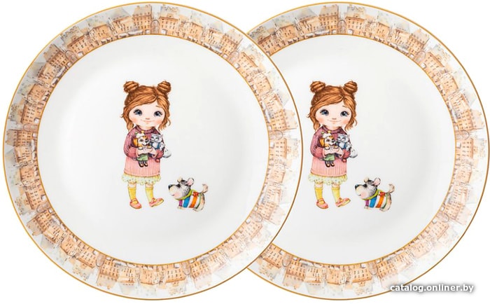 

Набор десертных тарелок Lefard Fashion princess 415-2200