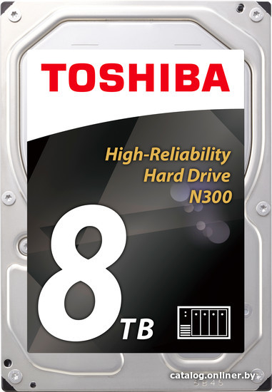 

Жесткий диск Toshiba N300 8TB [HDWN180EZSTA]