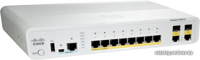 

Управляемый коммутатор 2-го уровня Cisco WS-C3560C-8PC-S