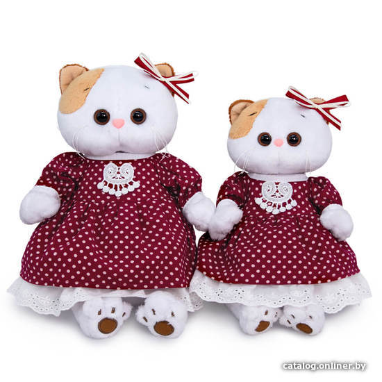 

Классическая игрушка BUDI BASA Collection Ли-Ли в бордовом платье LK27-103 (27 см)