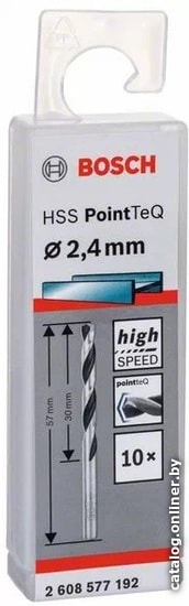 

Набор оснастки Bosch 2608577192 (10 предметов)