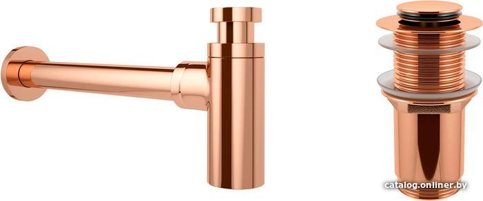 

Сифон Wellsee Drainage System 182107002 (сифон, донный клапан, розовое золото)