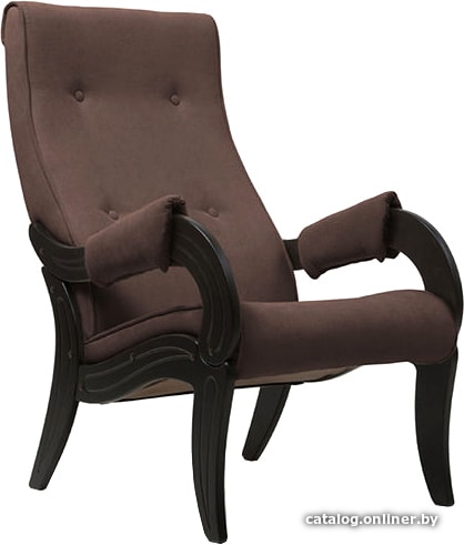 

Интерьерное кресло Divan Мехико Velvet Brown (венге/коричневый)