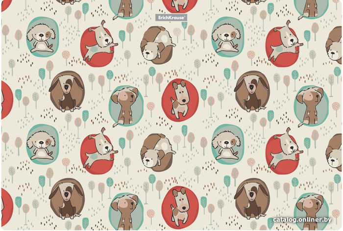 

Бювар Erich Krause Little Dogs 48739