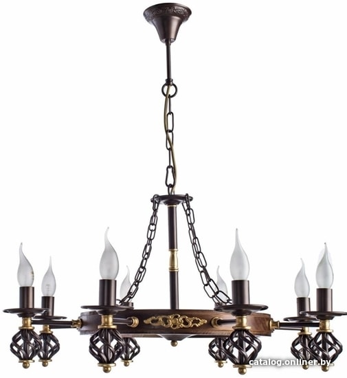 

Подвесная люстра Arte Lamp Cartwheel A4550LM-8CK