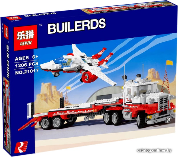 

Конструктор Lepin 21017 Грузовик Mach II Красная птица
