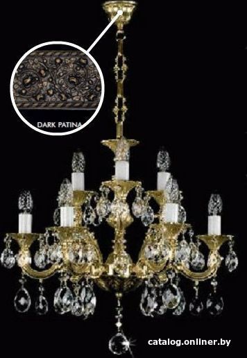 

Подвесная люстра ArtGlass Genadia Ix. Dark Patina Sp