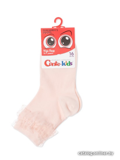 

Носки Conte-kids Tip-Top с лентой из фатина 20С-87СП (р. 14, персик 000)