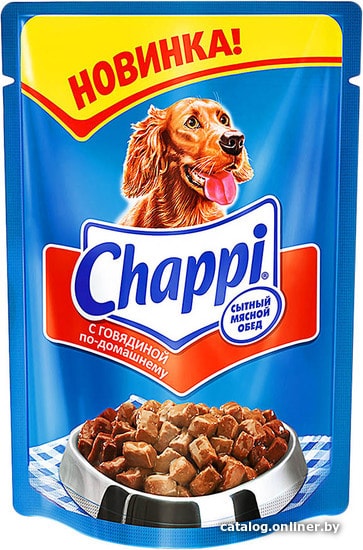 

Пресервы Chappi с говядиной по-домашнему 0.1 кг