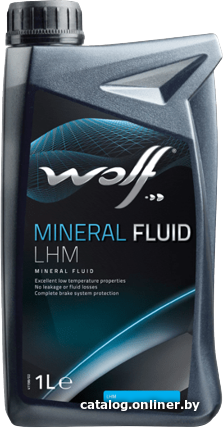 

Трансмиссионное масло Wolf Mineral Fluid LHM 1л