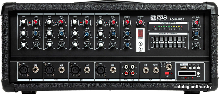 

Микшерный пульт PSSound PMX-4400USB