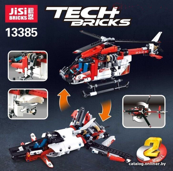 

Конструктор Jisi Bricks Вертолет К612-Н26550-13385