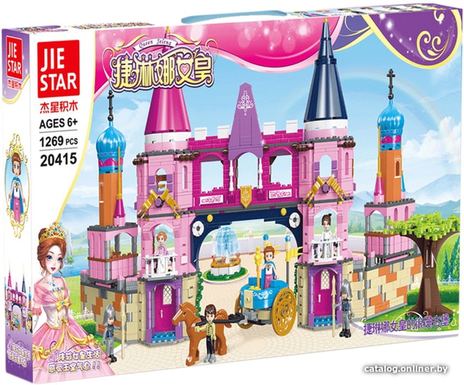 

Конструктор JIE-STAR Jelena 20415 Queen Jelena's Romantic Castle