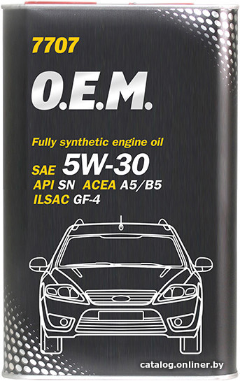 

Моторное масло Mannol O.E.M. for Ford Volvo metal 5W-30 1л