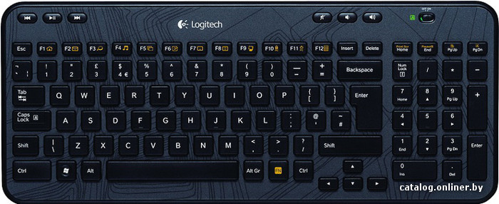 

Клавиатура Logitech K360 (серый)