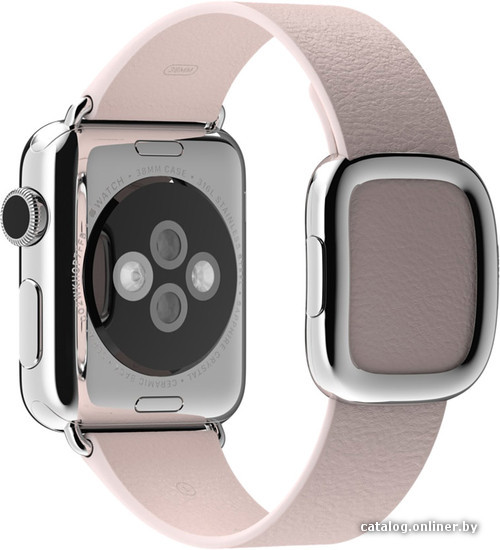 

Ремешок Apple с современной пряжкой 38 мм (бледно-розовый, размер S) [MJ572]