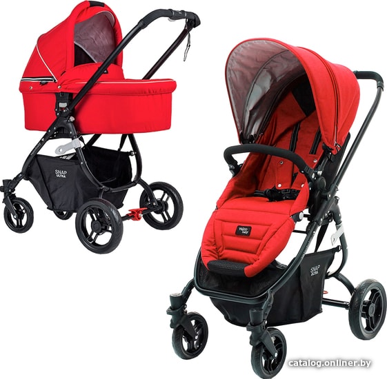 

Универсальная коляска Valco Baby Snap 4 Ultra (2 в 1, fire red)