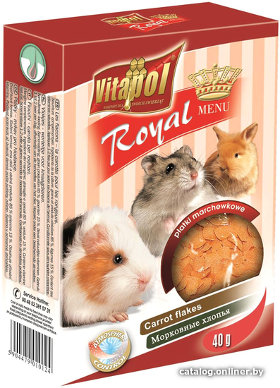 

Лакомство для грызунов Vitapol Royal Menu 40 г